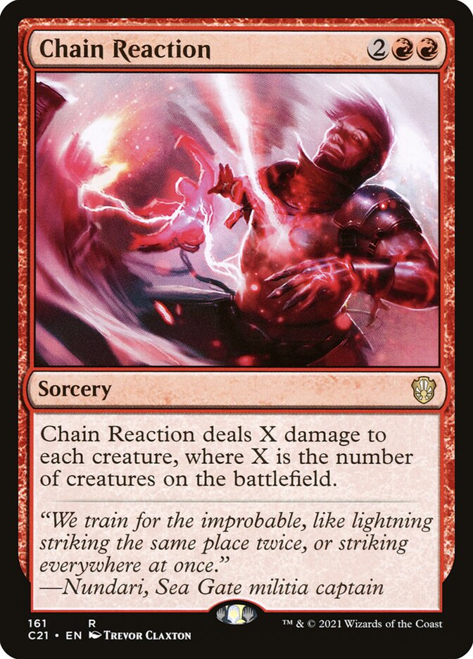 Chain Reaction [Commander 2021] | Devastation Store