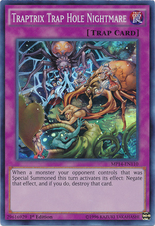 Traptrix Trap Hole Nightmare [MP14-EN110] Super Rare | Devastation Store