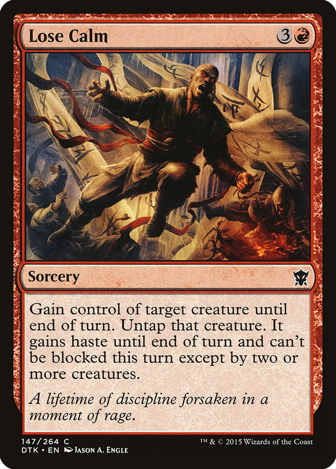 Lose Calm [Dragons of Tarkir] - Devastation Store | Devastation Store