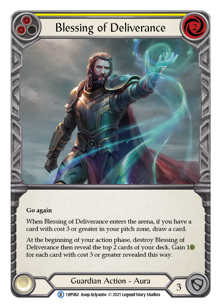 Blessing of Deliverance (Yellow) [1HP062] | Devastation Store