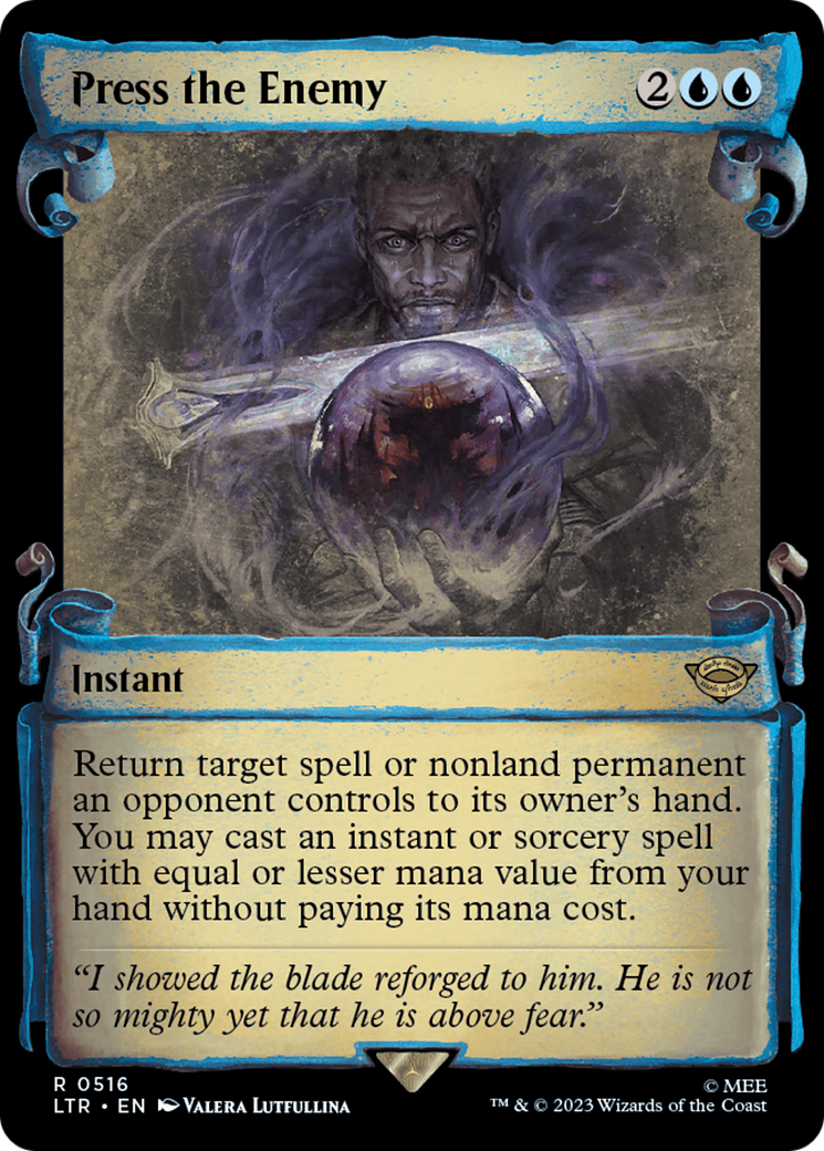 Press the Enemy [The Lord of the Rings: Tales of Middle-Earth Showcase Scrolls] | Devastation Store