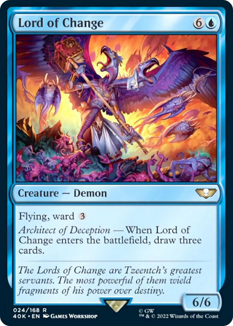 Lord of Change (Surge Foil) [Universes Beyond: Warhammer 40,000] | Devastation Store