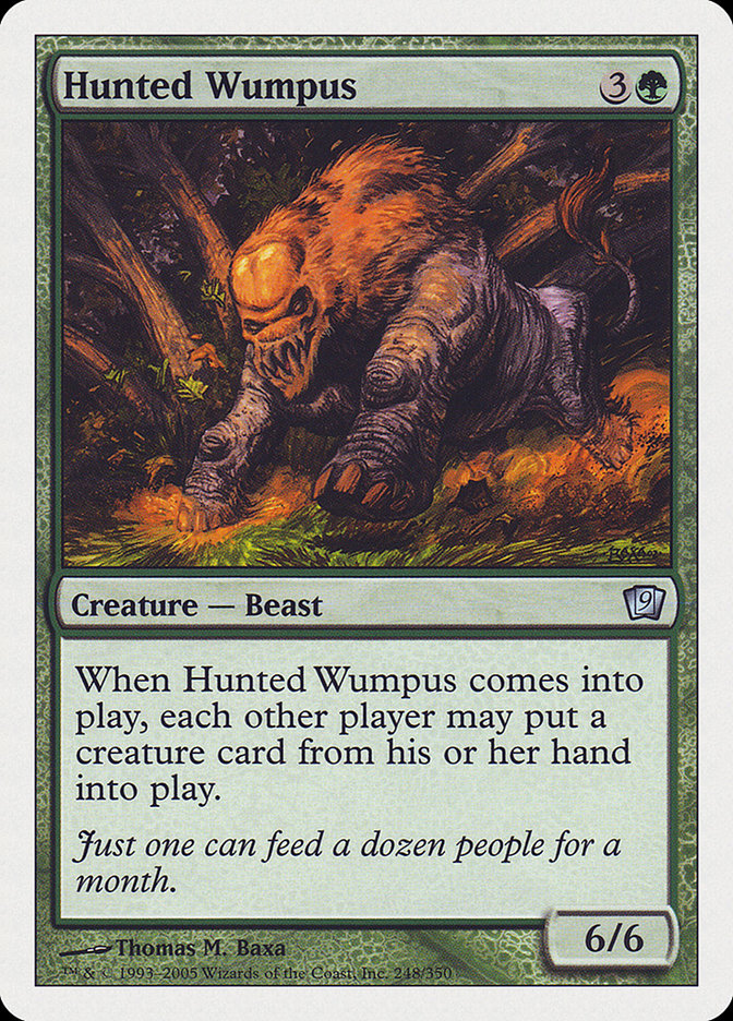 Hunted Wumpus [Ninth Edition] - Devastation Store | Devastation Store