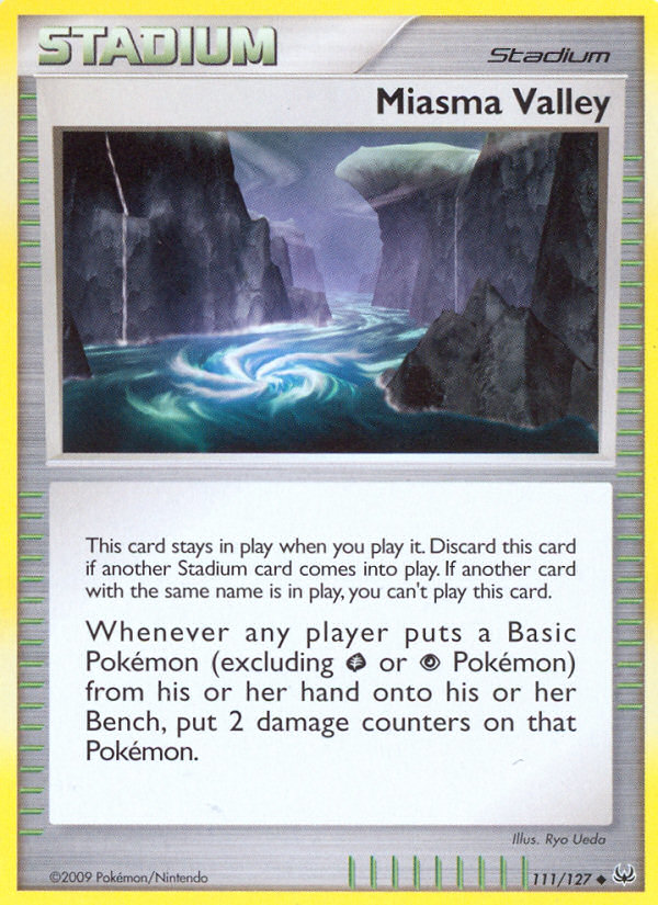 Miasma Valley (111/127) [Platinum: Base Set] | Devastation Store