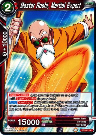 Master Roshi, Martial Expert (BT5-012) [Miraculous Revival] | Devastation Store