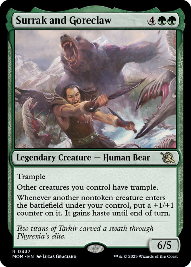 Surrak and Goreclaw [March of the Machine] | Devastation Store