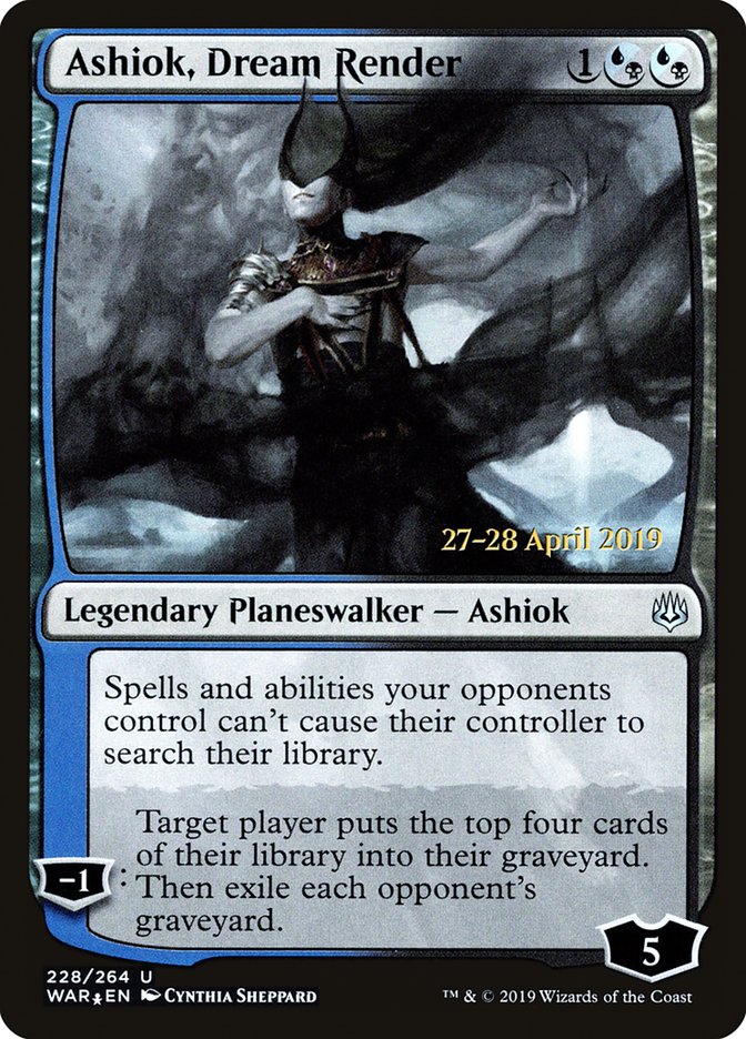 Ashiok, Dream Render  [War of the Spark Prerelease Promos] | Devastation Store