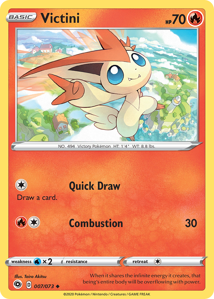 Victini (007/073) [Sword & Shield: Champion's Path] | Devastation Store