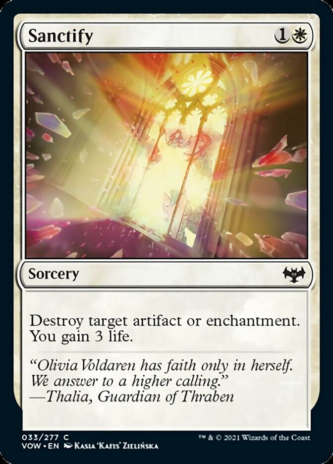 Sanctify [Innistrad: Crimson Vow] | Devastation Store