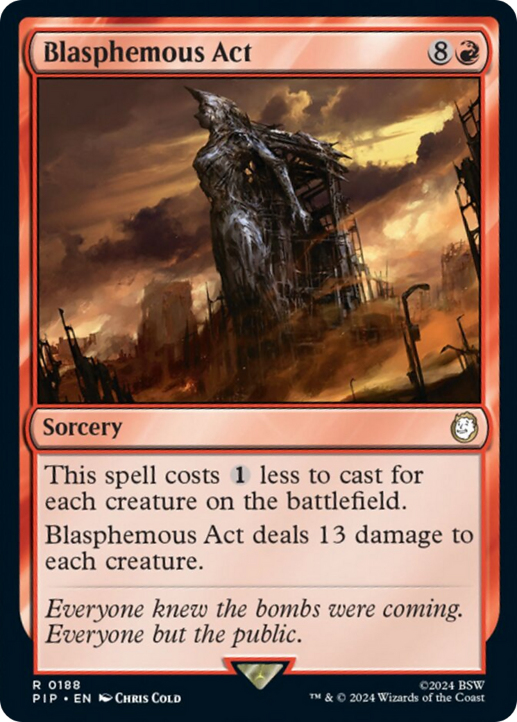 Blasphemous Act [Fallout] | Devastation Store