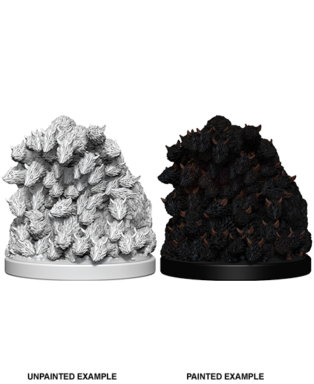 WizKids Deep Cuts Unpainted Miniatures: Swarm of Rats - Devastation Store | Devastation Store
