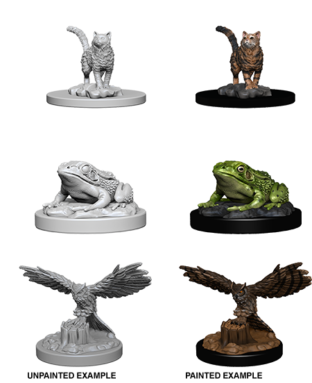 WizKids Deep Cuts Unpainted Miniatures: Familiars - Devastation Store | Devastation Store
