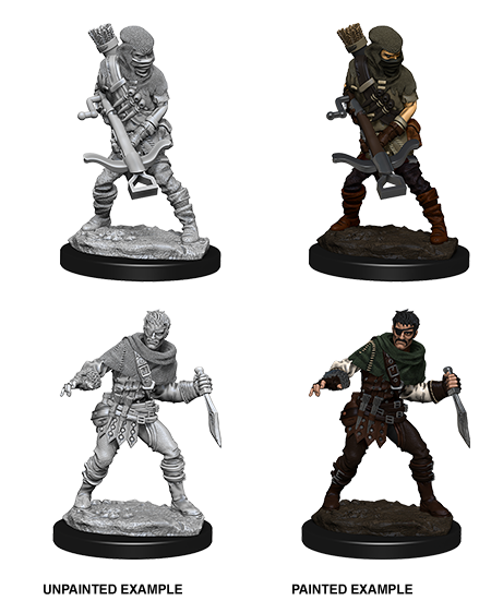 WizKids Deep Cuts Unpainted Miniatures: Bandits - Devastation Store | Devastation Store