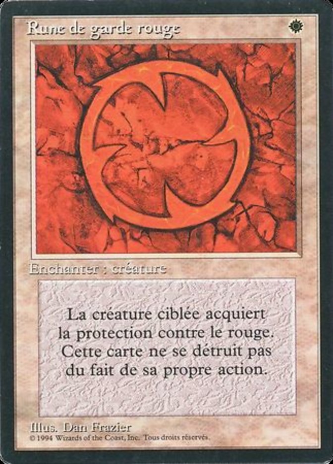 Red Ward [Foreign Black Border] | Devastation Store