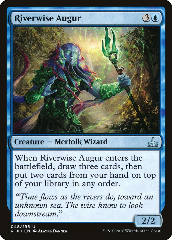 Riverwise Augur [Rivals of Ixalan] - Devastation Store | Devastation Store