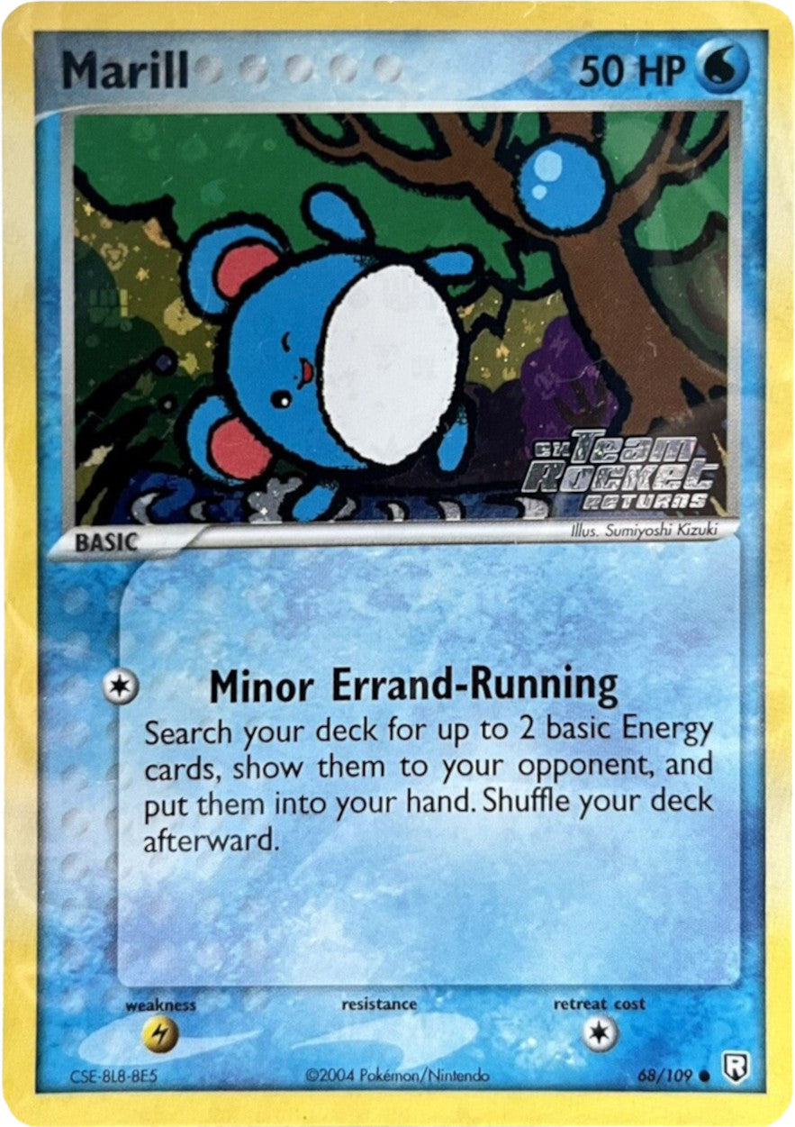 Marill (68/109) (Stamped) [EX: Team Rocket Returns] | Devastation Store