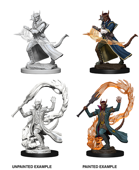 D&D Nolzur's Marvelous Miniatures: Tiefling Sorcerer - Devastation Store | Devastation Store