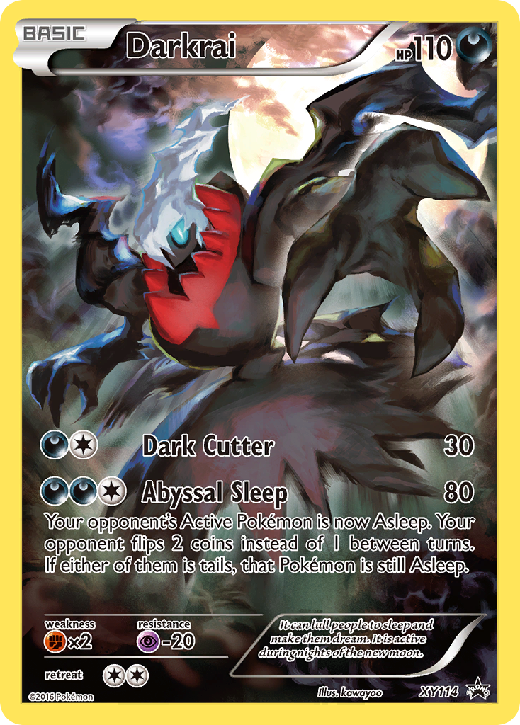 Darkrai (XY114) [XY: Black Star Promos] | Devastation Store