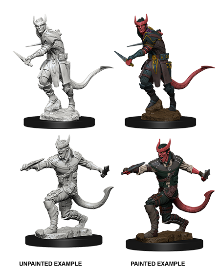 D&D Nolzur's Marvelous Miniatures: Tiefling Rogue - Devastation Store | Devastation Store