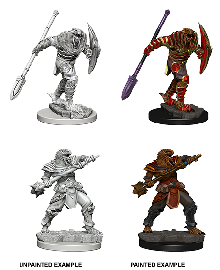 D&D Nolzur's Marvelous Miniatures: Dragonborn Fighter with Spear - Devastation Store | Devastation Store