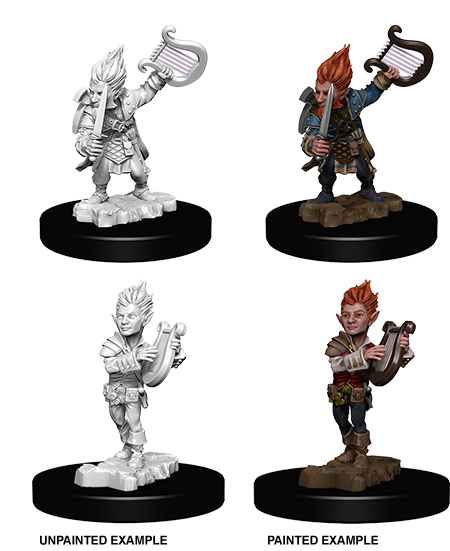 Pathfinder Battles Deep Cuts: Gnome Male Bard - Devastation Store | Devastation Store
