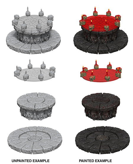 WizKids Deep Cuts Unpainted Miniatures: Magic Dais - Devastation Store | Devastation Store