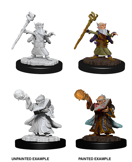D&D Nolzur's Marvelous Miniatures: Gnome Wizard - Devastation Store | Devastation Store