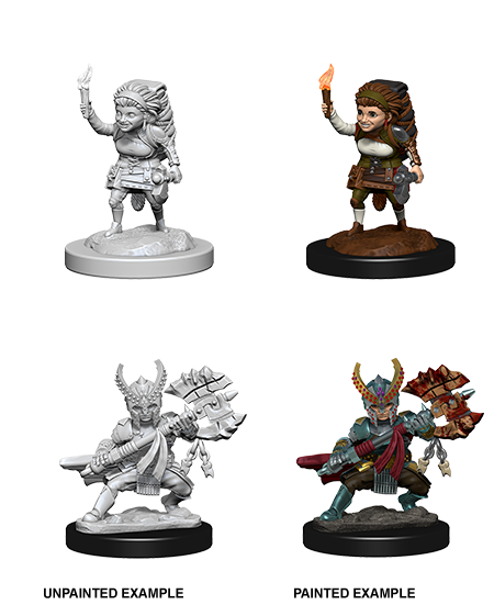 D&D Nolzur's Marvelous Miniatures: Halfling Fighter - Devastation Store | Devastation Store