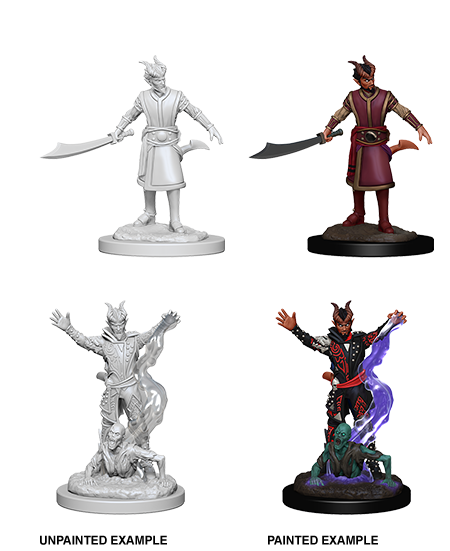 D&D Nolzur's Marvelous Miniatures: Tiefling Warlock - Devastation Store | Devastation Store