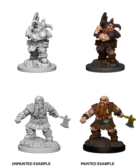 D&D Nolzur's Marvelous Miniatures: Dwarf Barbarian - Devastation Store | Devastation Store
