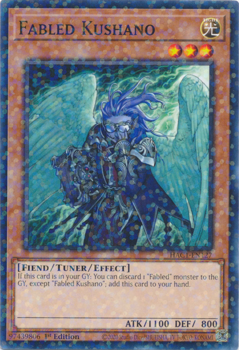 Fabled Kushano (Duel Terminal) [HAC1-EN127] Common | Devastation Store