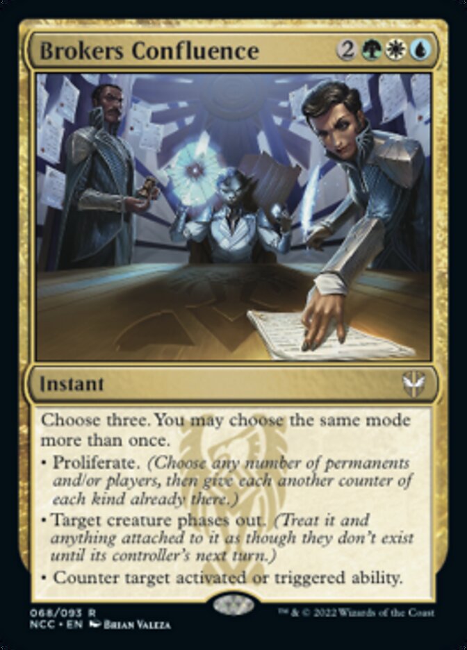 Brokers Confluence [Streets of New Capenna Commander] | Devastation Store