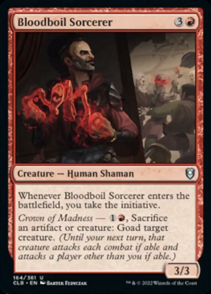 Bloodboil Sorcerer [Commander Legends: Battle for Baldur's Gate] | Devastation Store