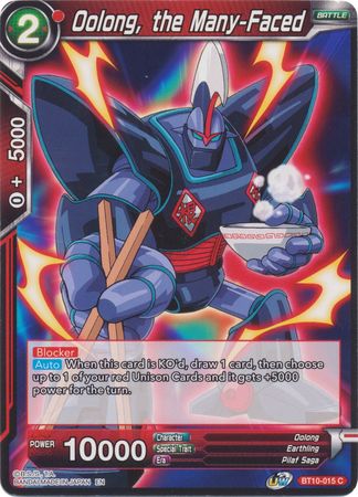 Oolong, the Many-Faced (BT10-015) [Rise of the Unison Warrior 2nd Edition] | Devastation Store