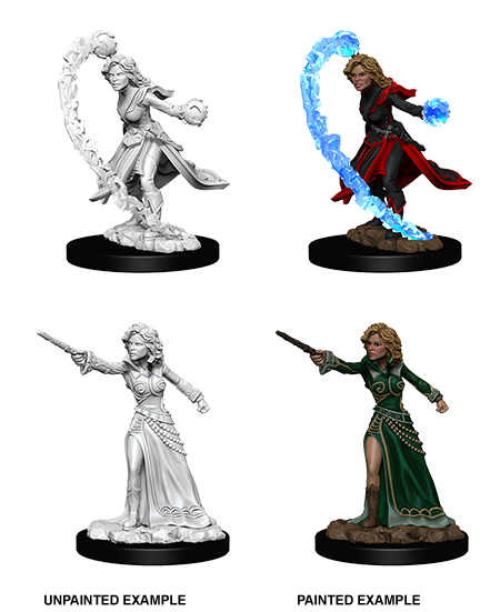 Pathfinder Battles Deep Cuts: Female Human Wizard - Devastation Store | Devastation Store