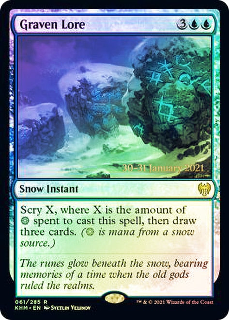 Graven Lore [Kaldheim Prerelease Promos] | Devastation Store