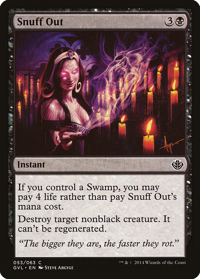 Snuff Out (Garruk vs. Liliana) [Duel Decks Anthology] - Devastation Store | Devastation Store