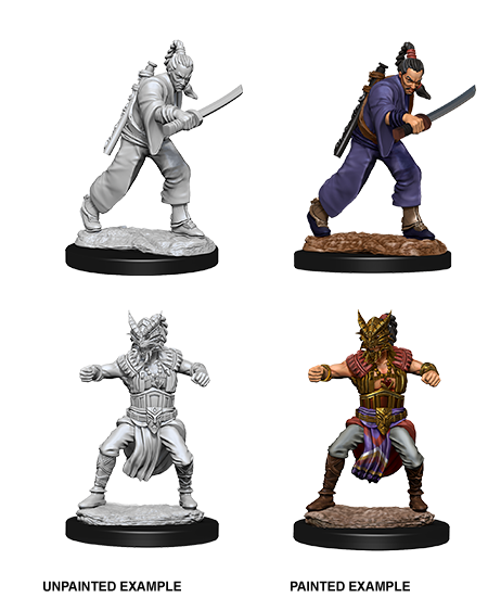 D&D Nolzur's Marvelous Miniatures: Human Monk - Devastation Store | Devastation Store
