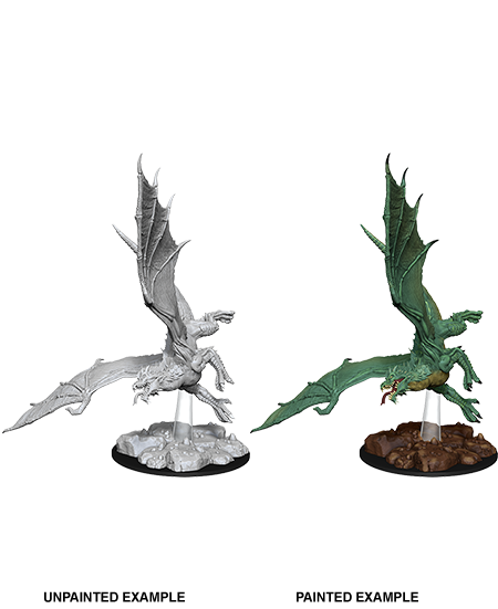 D&D Nolzur's Marvelous Miniatures: Young Green Dragon - Devastation Store | Devastation Store