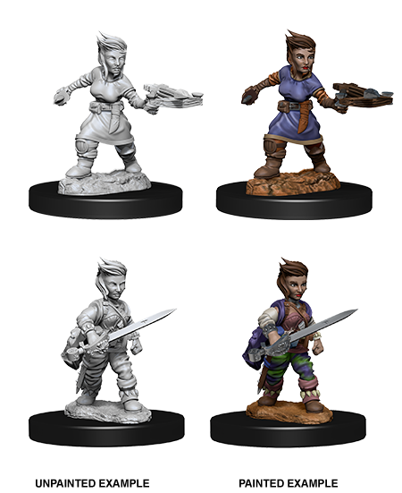 Pathfinder Battles Deep Cuts: Female Halfling Rogue - Devastation Store | Devastation Store