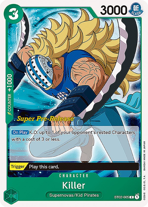 Killer [Super Pre-Release Starter Deck: Worst Generation] | Devastation Store