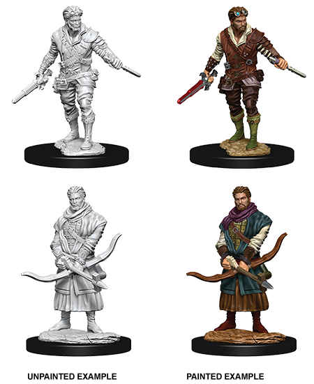 D&D Nolzur's Marvelous Miniatures: Human Rogue - Devastation Store | Devastation Store