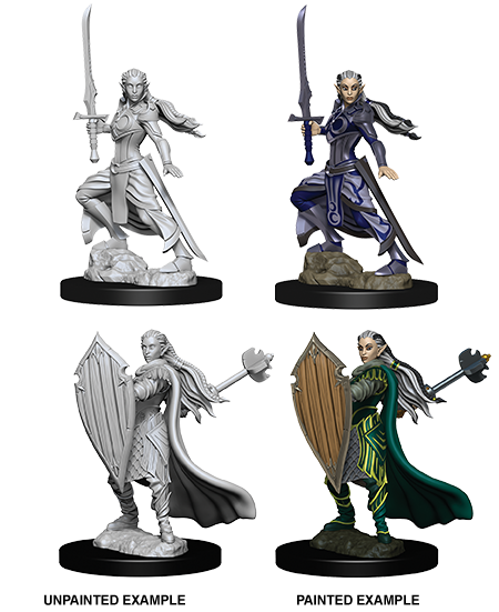 D&D Nolzur's Marvelous Miniatures: Elf Paladin - Devastation Store | Devastation Store