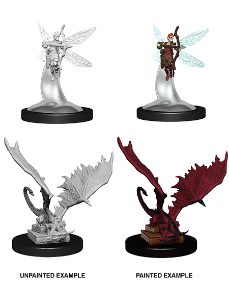 D&D Nolzur's Marvelous Miniatures: Sprite & Pseudodragon - Devastation Store | Devastation Store