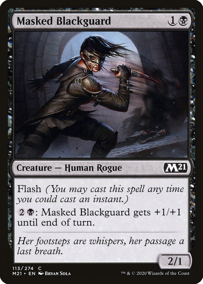 Masked Blackguard [Core Set 2021] | Devastation Store