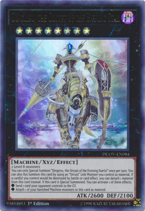 Dingirsu, the Orcust of the Evening Star [DUOV-EN084] Ultra Rare | Devastation Store