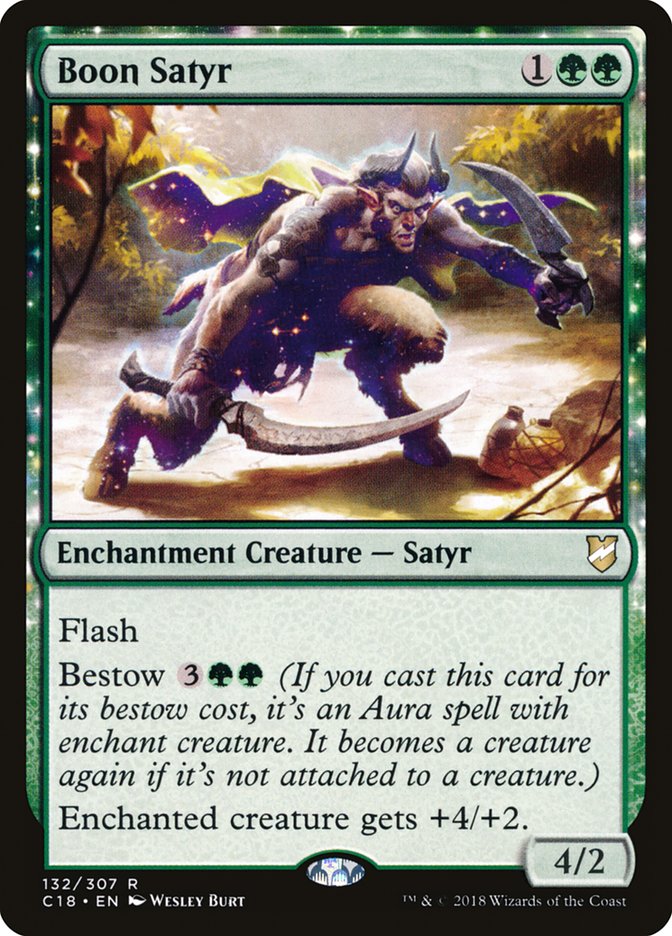 Boon Satyr [Commander 2018] - Devastation Store | Devastation Store