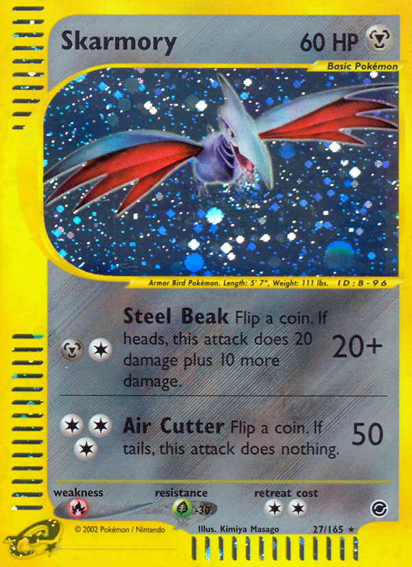 Skarmory (27/165) [Expedition: Base Set] | Devastation Store