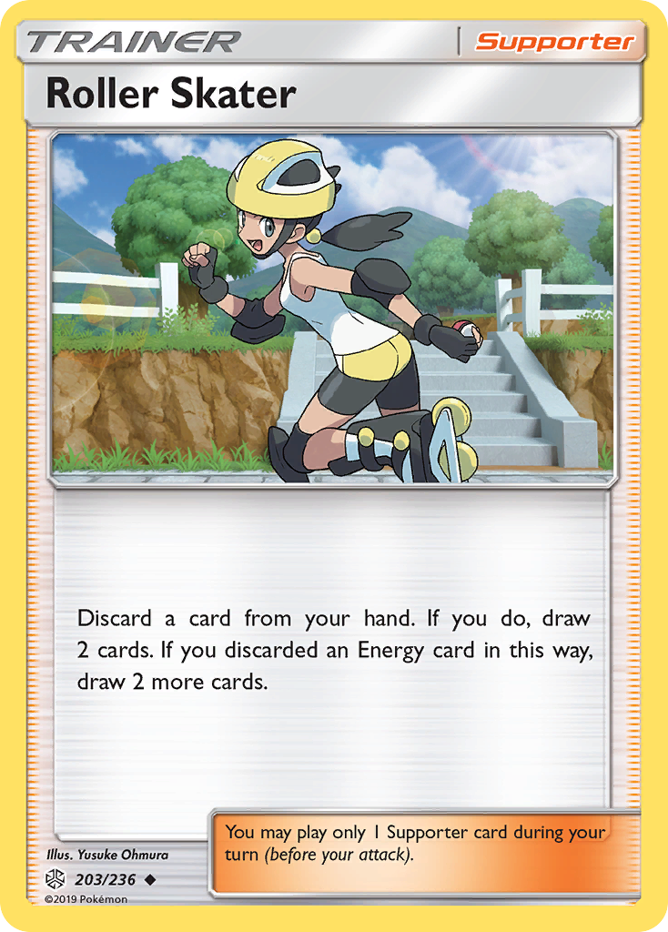 Roller Skater (203/236) [Sun & Moon: Cosmic Eclipse] | Devastation Store