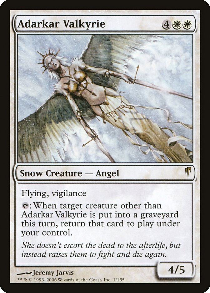 Adarkar Valkyrie [Coldsnap] | Devastation Store